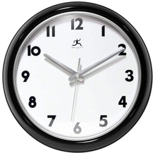 Load image into Gallery viewer, Black and Silver Lux Wall
Clocks