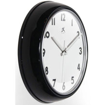 Load image into Gallery viewer, Black and Silver Lux Wall
Clocks