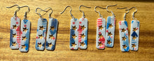 Load image into Gallery viewer, Star Spangled Banner Earrings