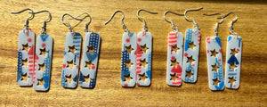 Star Spangled Banner Earrings