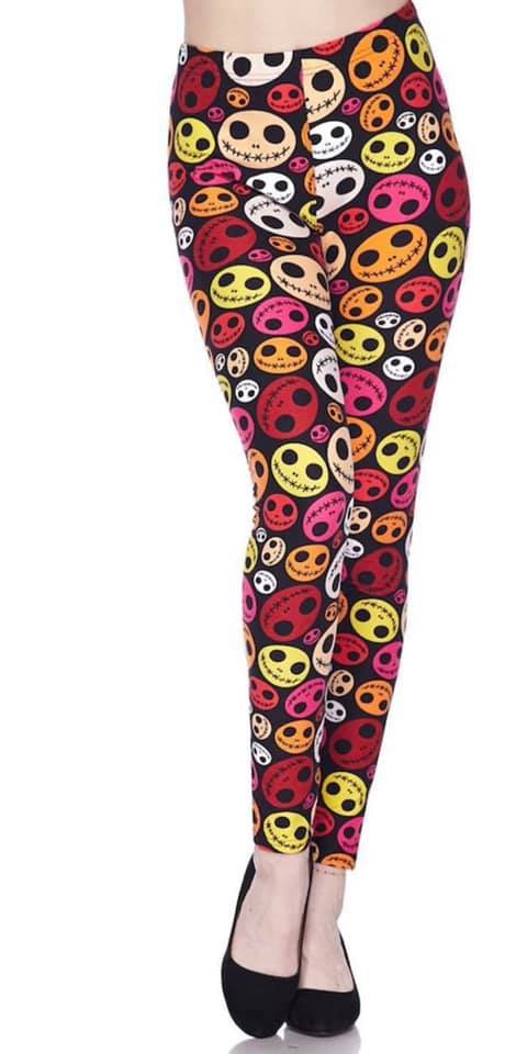 Jack Skellington Halloween Leggings