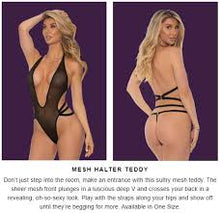 Load image into Gallery viewer, Mesh Halter Teddy ~ OS