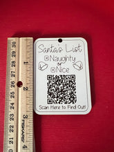 Load image into Gallery viewer, Naughty or Nice List Ornament