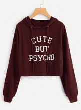 Load image into Gallery viewer, XL - Cute But Psycho Hoodie