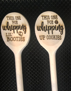 This one for Whipping… Decretive Wooden Spoons