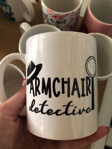 Armchair Detective - True Crime mug