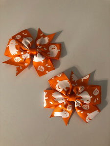 Halloween Pigtail Bows