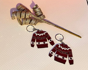Ugly Sweater Keychain
