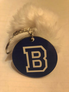 Beaver B Keychain