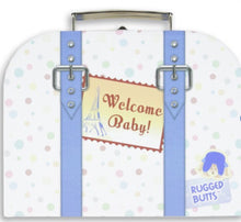 Load image into Gallery viewer, RuggedButts Welcome Baby Blanket &amp; Bloomer Set