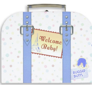 RuggedButts Welcome Baby Blanket & Bloomer Set