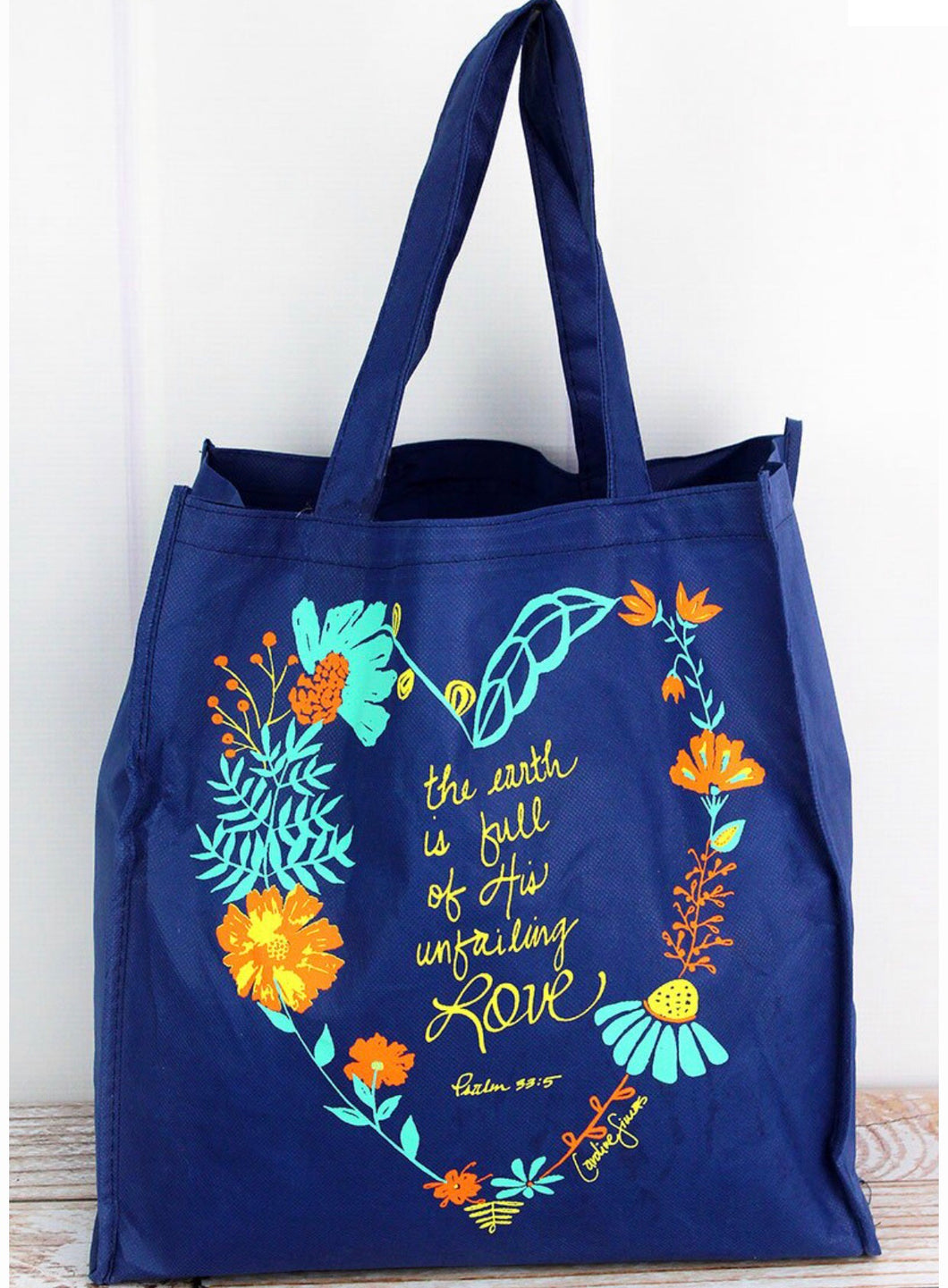 Inspirational Bag ~ Unfailing Love ~ Royal Blue