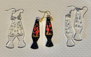 Lava Lamp Earrings