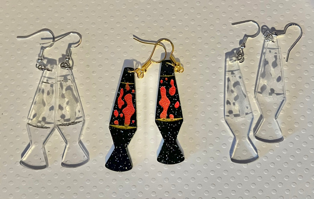 Lava Lamp Earrings
