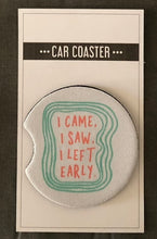 Load image into Gallery viewer, Neoprene Car Coasters ~ Sets of 2 &amp; Single Coasters