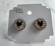 Load image into Gallery viewer, Shiplap Farm Animal Earrings