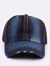 Load image into Gallery viewer, Classic Denim Baseball Caps
